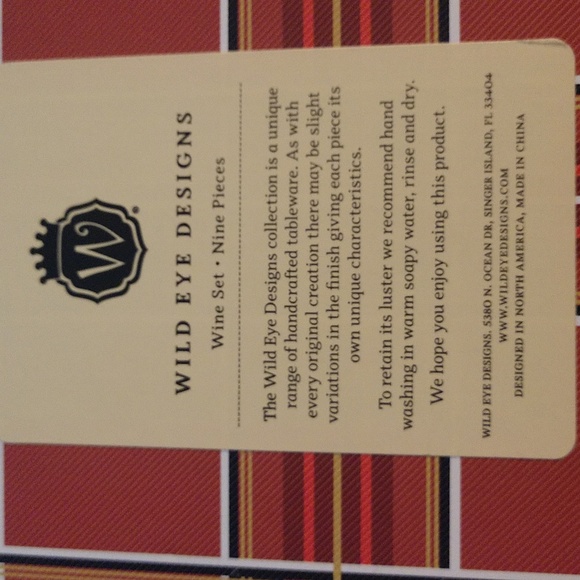 9 piece Wine set - Picture 5 of 7